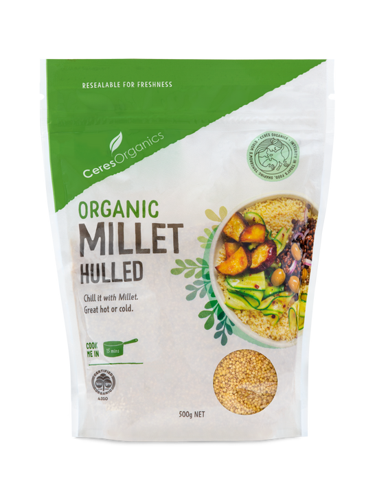 Organic Hulled Millet - 500 g