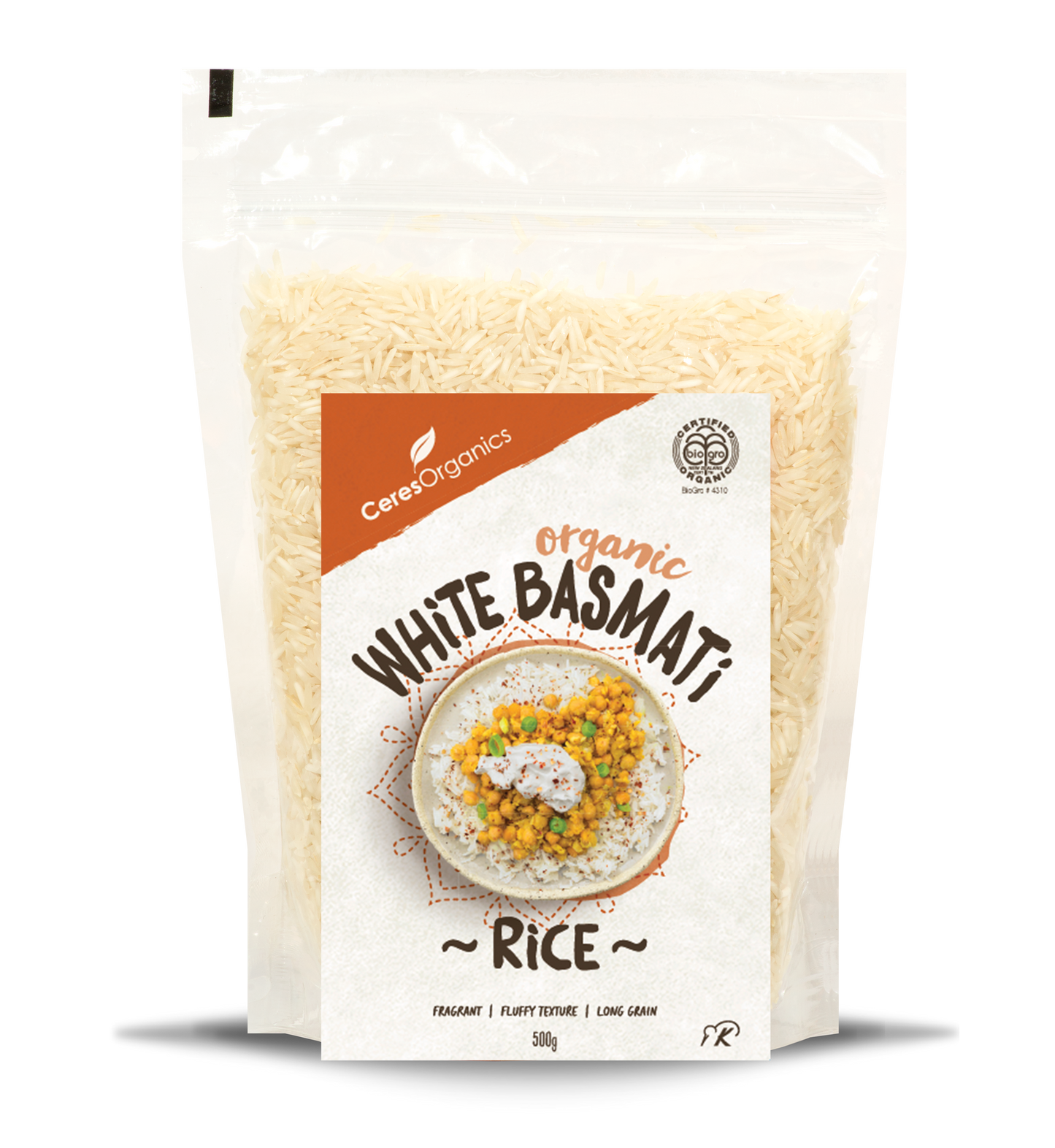 Organic Basmati White Rice - 500g