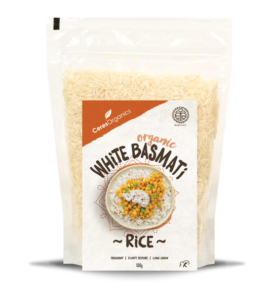 Organic Basmati White Rice - 500g