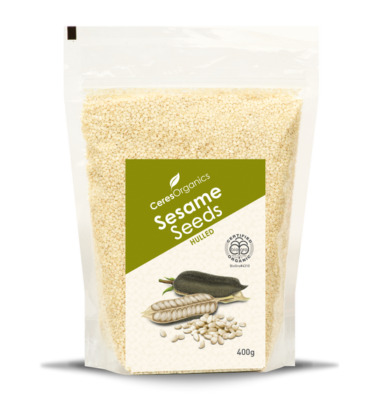Organic Sesame Seeds, Hulled - 400g