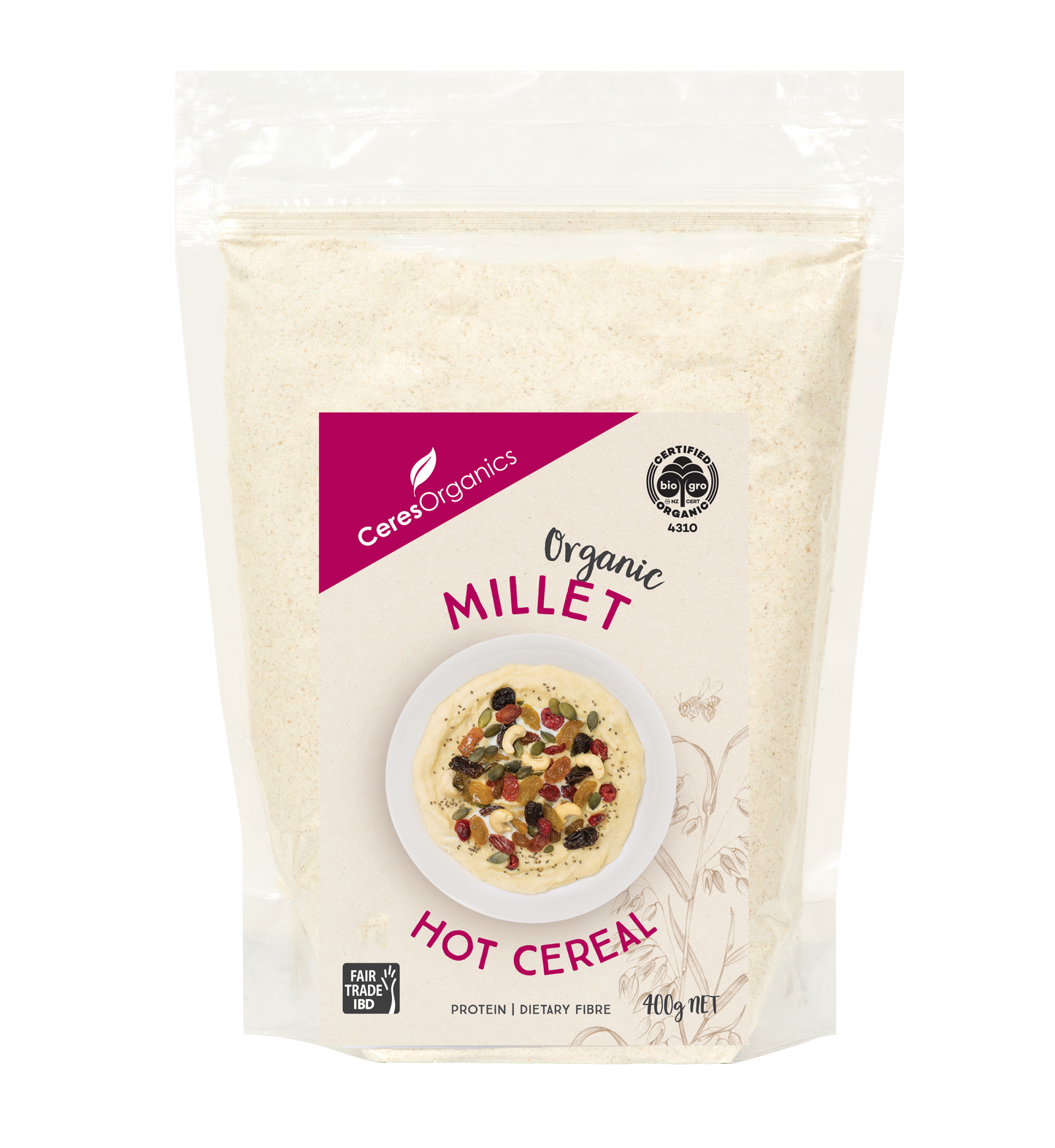 Organic Cereal, Millet - 400g