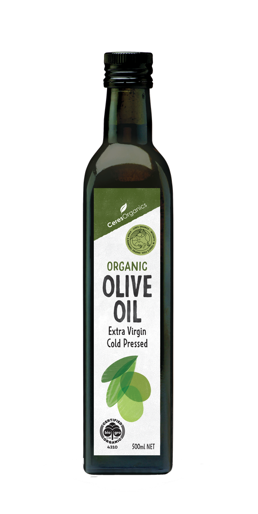 Organic Olive Oil, Extra Virgin Cold-Pressed - 500ml