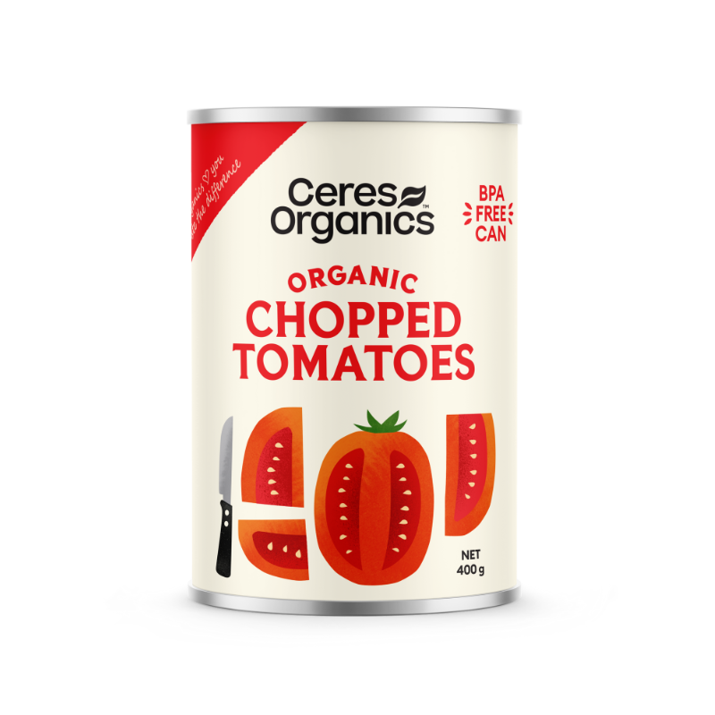 Organic Tomatoes, Chopped - 400g