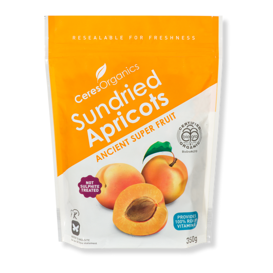 Organic Sundried Apricots - 350g