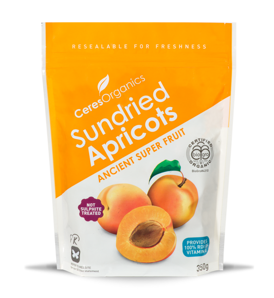 Organic Sundried Apricots - 350g