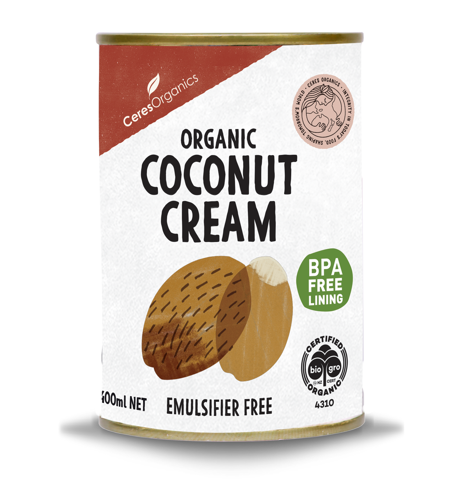 Organic Coconut Cream - 400ml