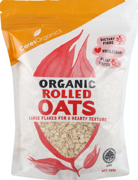 Organic Rolled Oats, Jumbo Wholegrain - 700g