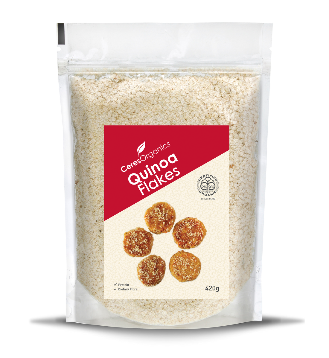 Organic Quinoa Flakes 420g Ceres Organics