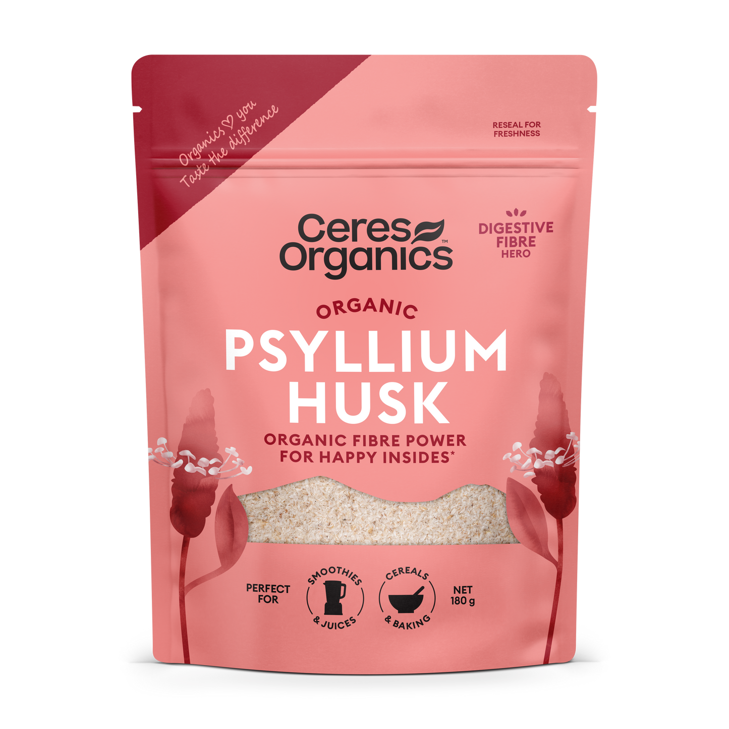 Organic Psyllium Husks - 180g
