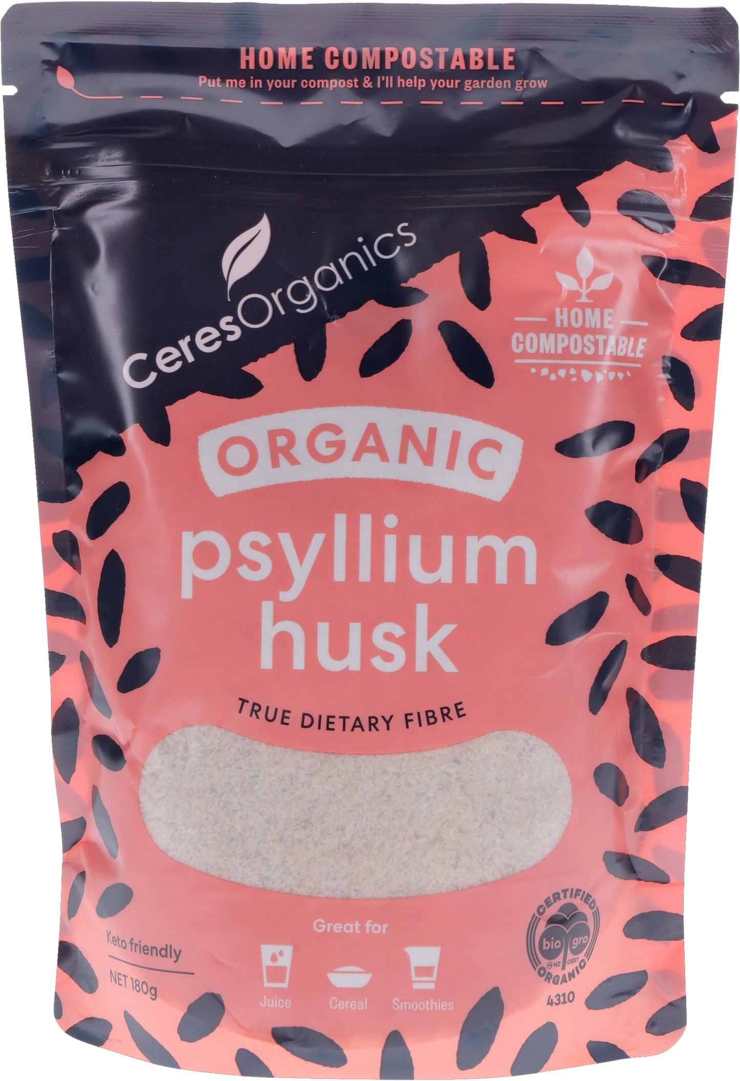 Organic Psyllium Husks - 180g