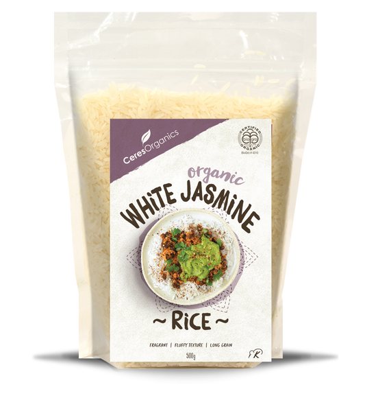 Organic Jasmine White Rice - 500g