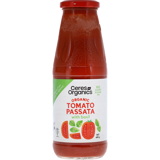 Organic Tomato & Basil Passata - 680g