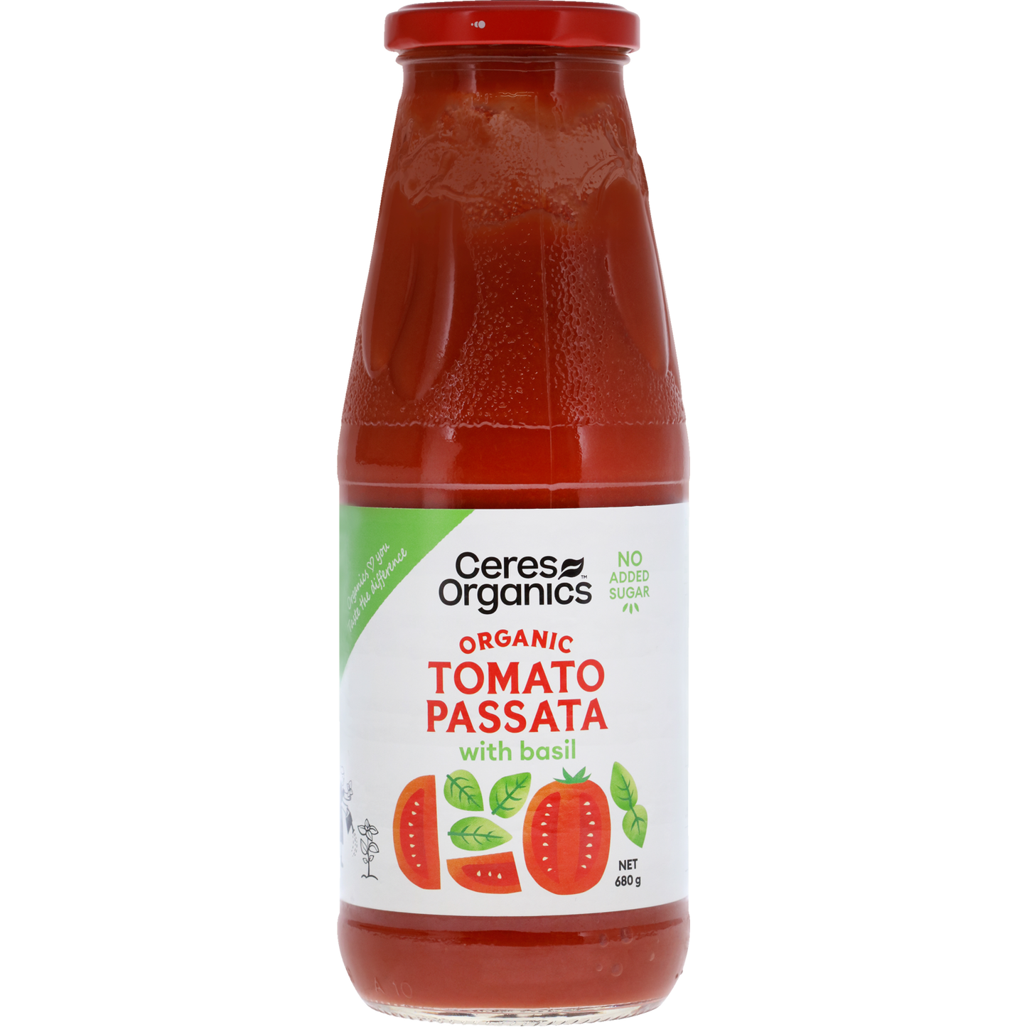 Organic Tomato & Basil Passata - 680g