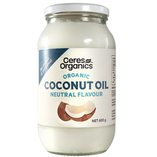 Organic Coconut Oil, High Heat Cooking - 600g