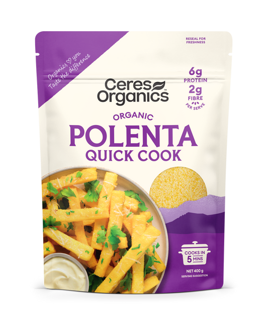 Organic Polenta, Quick Cooking - 400g