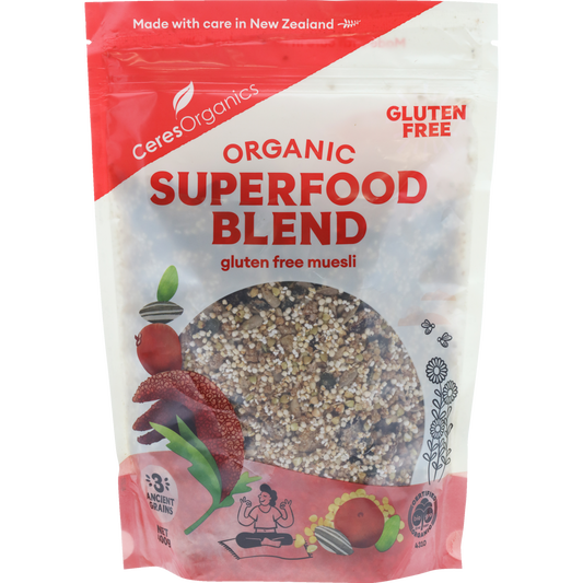Organic Superfood Blend Gluten Free Muesli - 400g