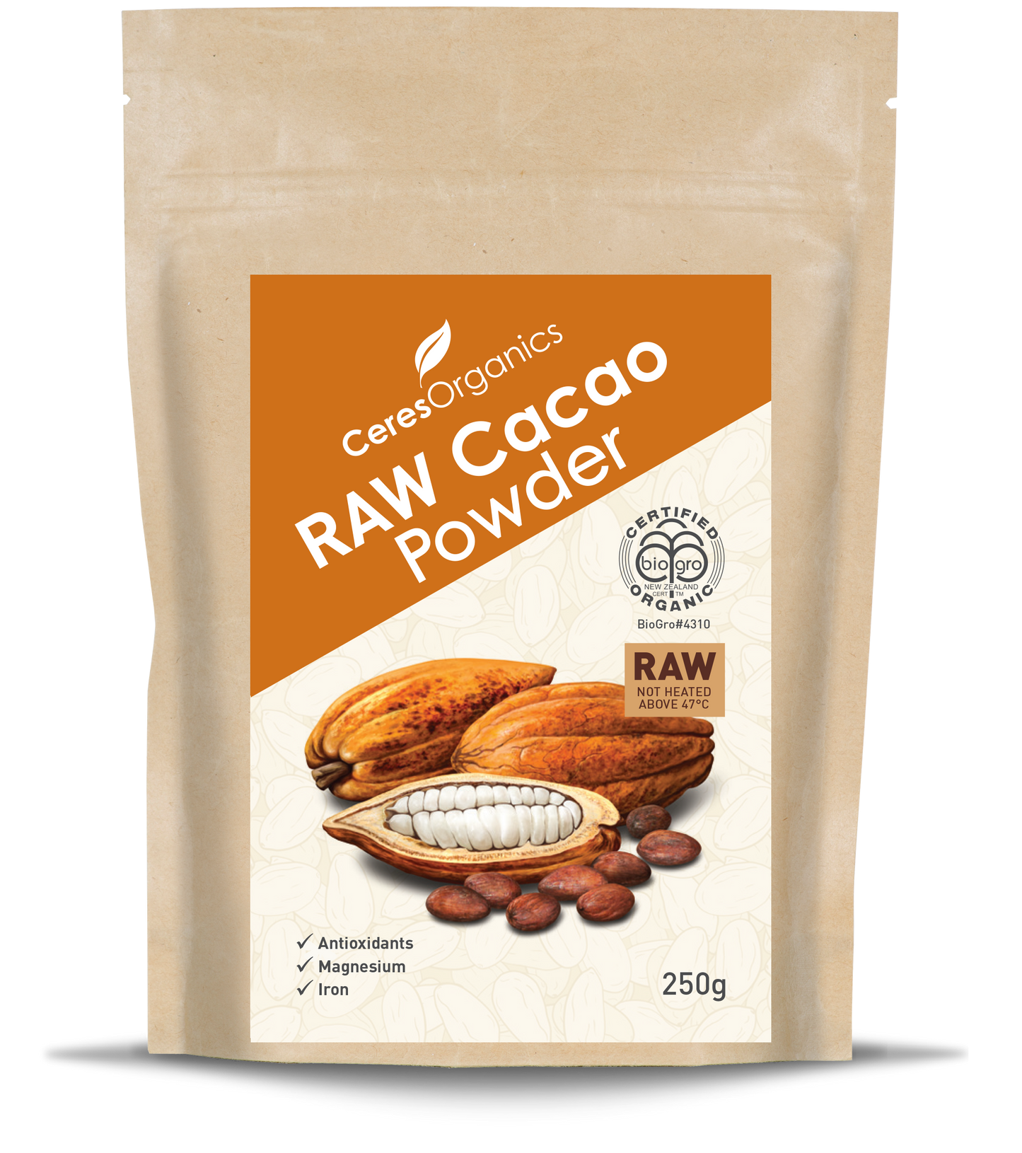 Organic RAW Cacao Powder - 250g