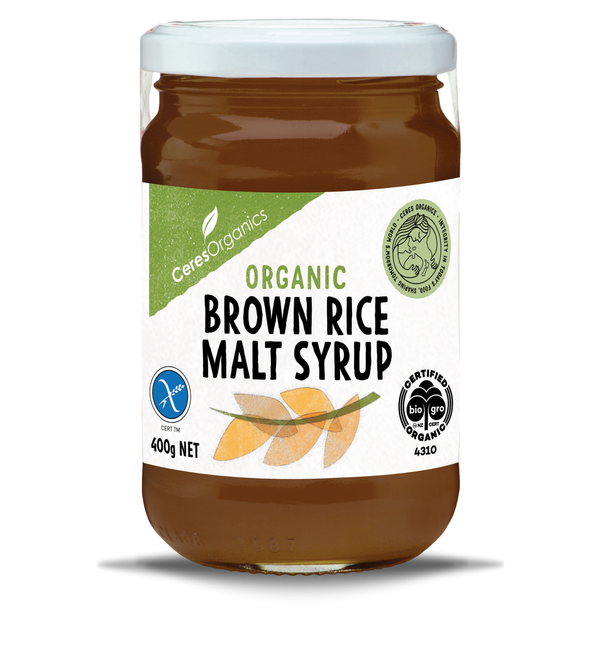 Malted Rice Syrup Organic Brown Rice Malt Syrup - 400g – Ceres Organics