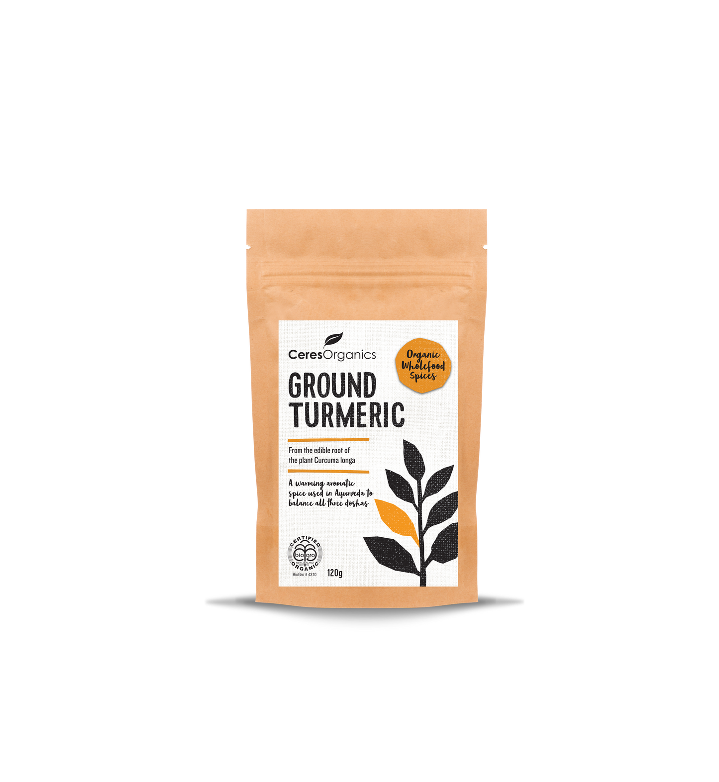 Organic Ground Turmeric - 120g