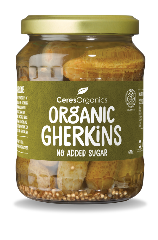 Organic Gherkins - 670g