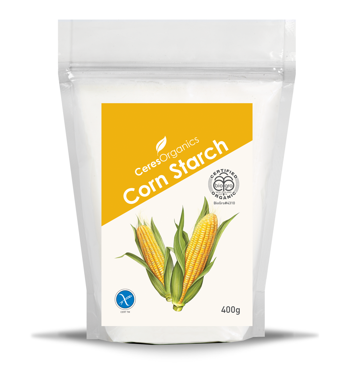 Organic Corn Starch - 400g – Ceres Organics