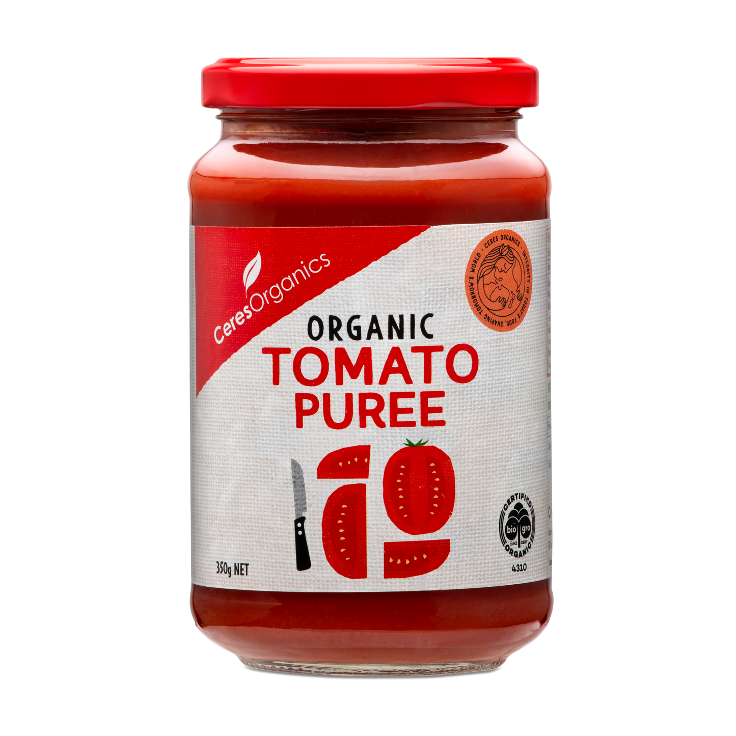 Organic Tomato Puree - 350g - 350g