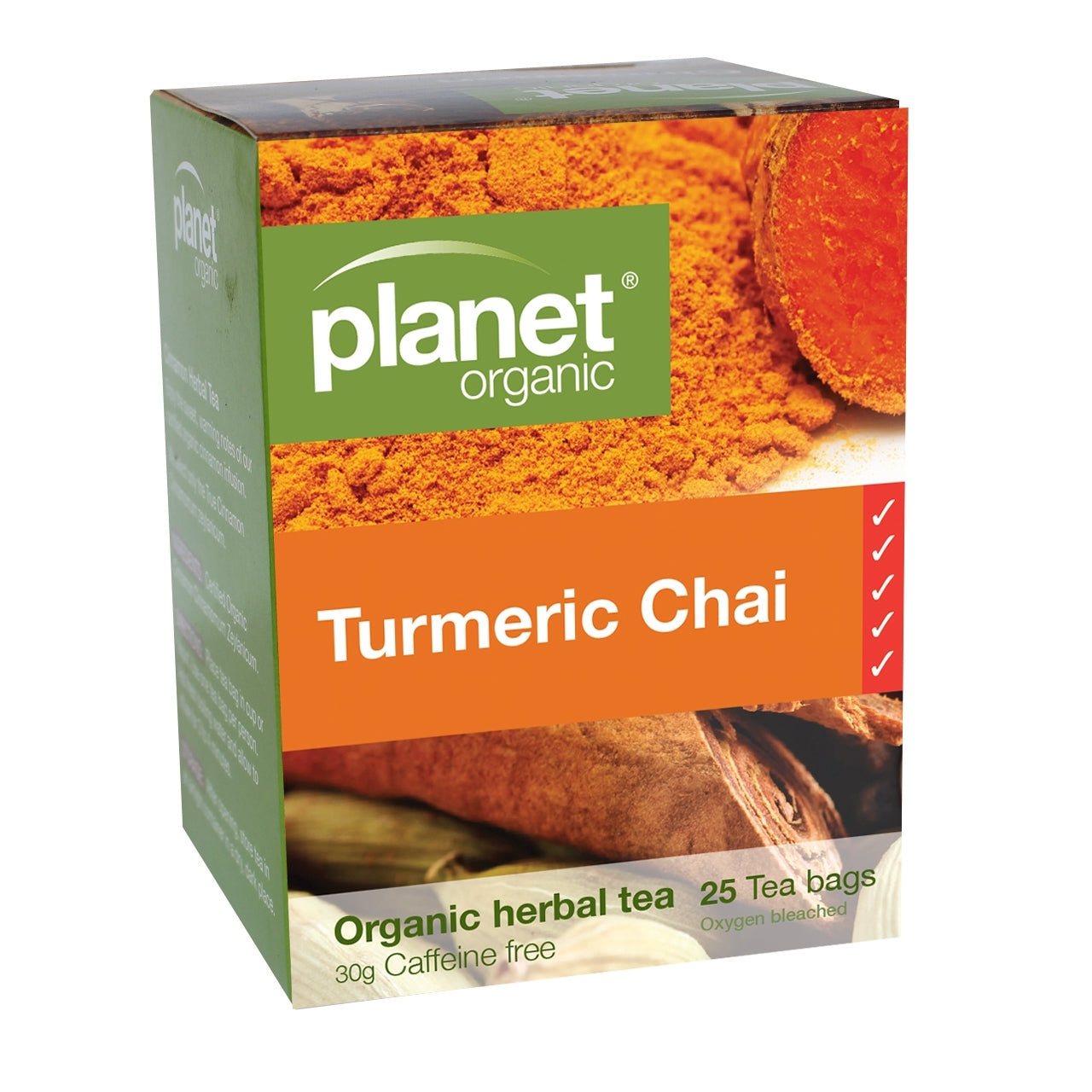 Turmeric Chai Tea 25 bag - 25 Bag