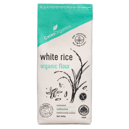 Organic White Rice Flour - 800g