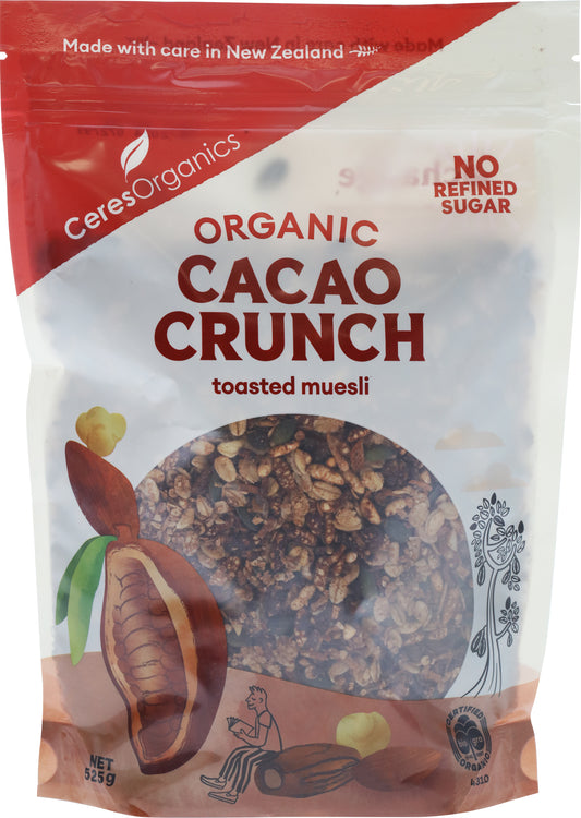Organic Cacao Crunch Muesli - 525g