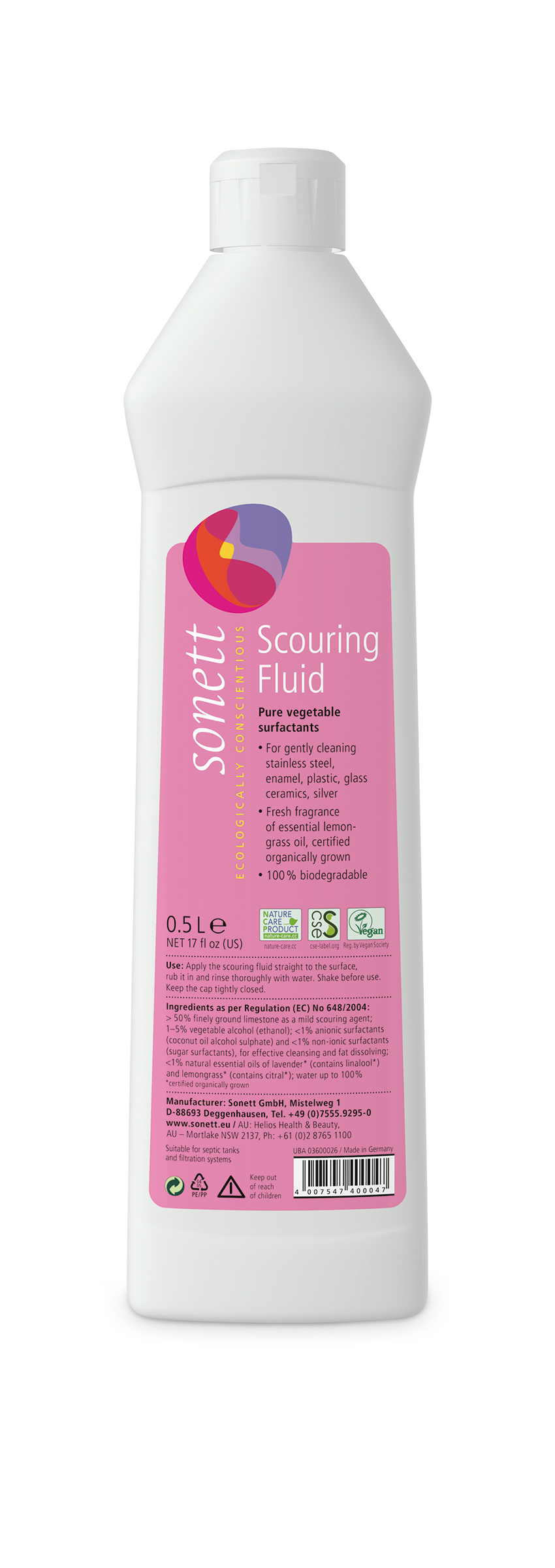 Sonett Scouring Fluid - 500ml