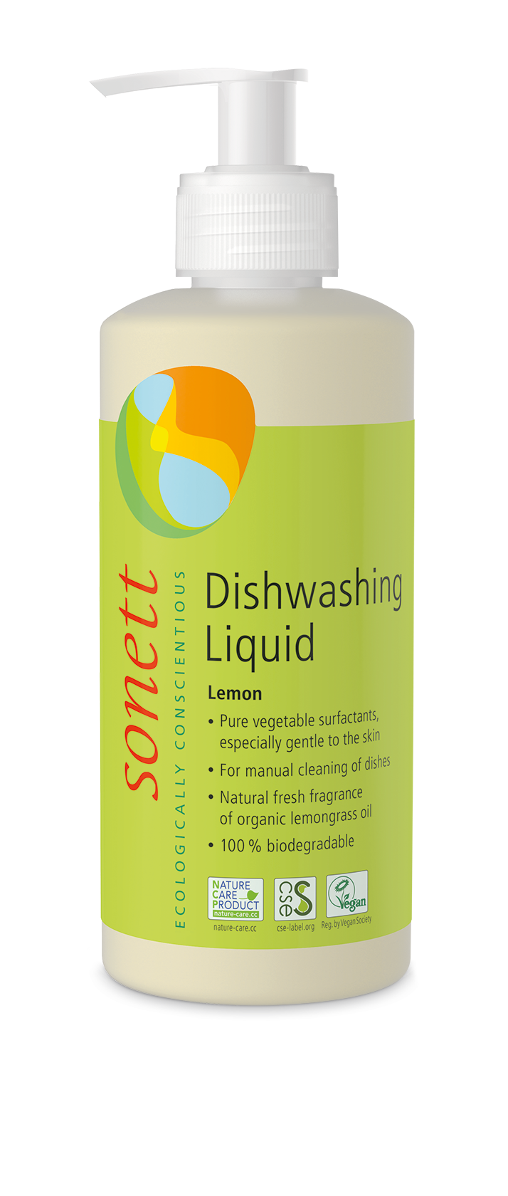Sonett Dishwashing Liquid, Lemon - 300ml