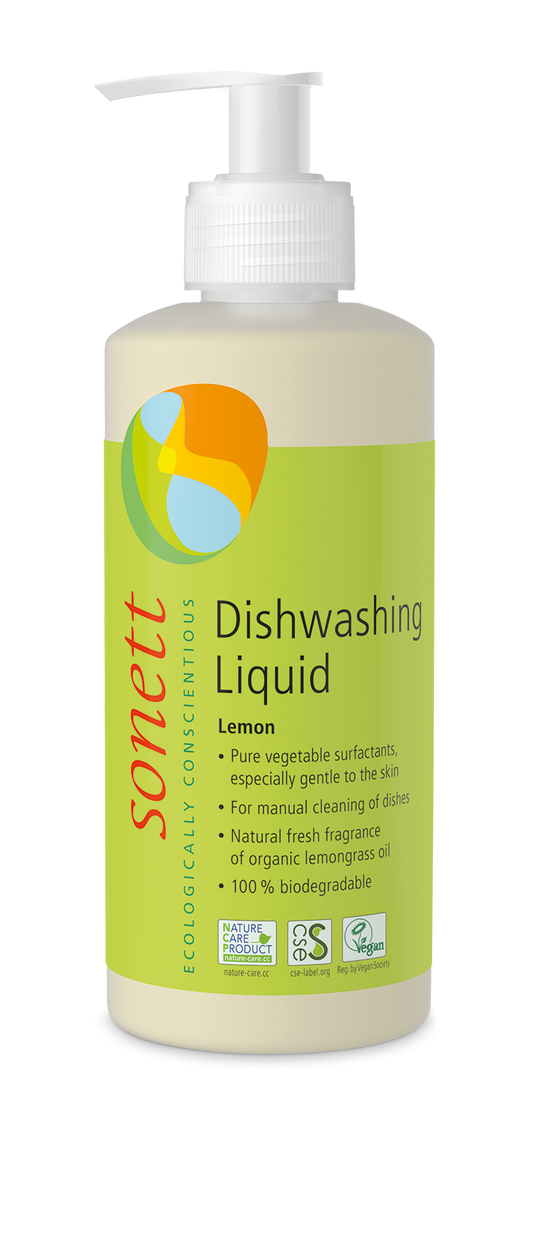 Sonett Dishwashing Liquid, Lemon - 300ml