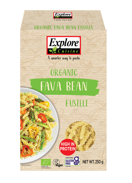 Explore Cuisine Organic Fava Bean Fusilli - 250g