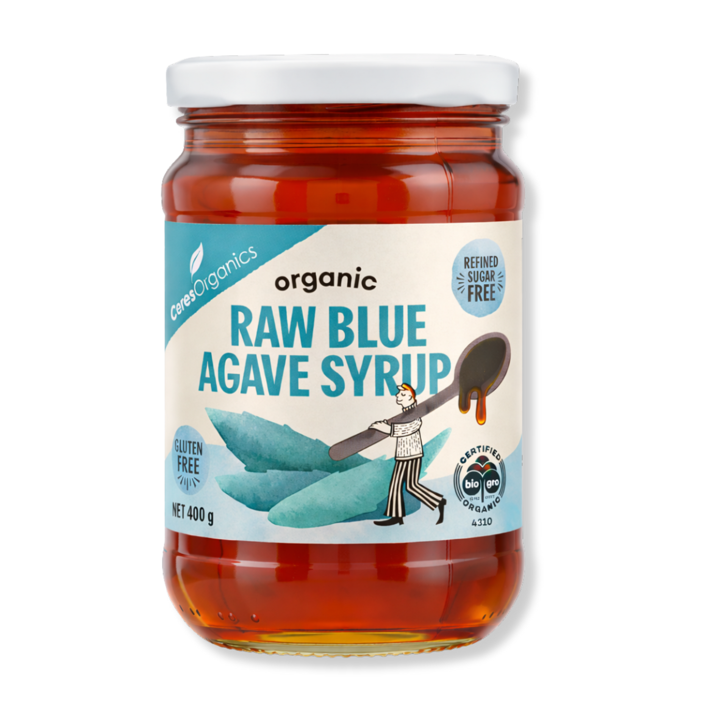 Organic Raw Blue Agave Syrup - 400g