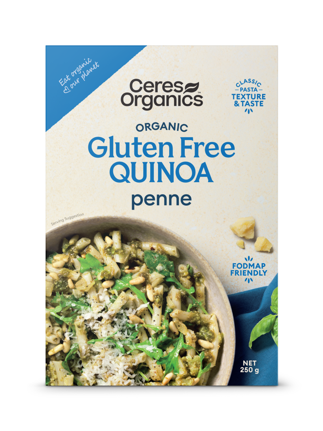 Organic Quinoa Penne - 250g