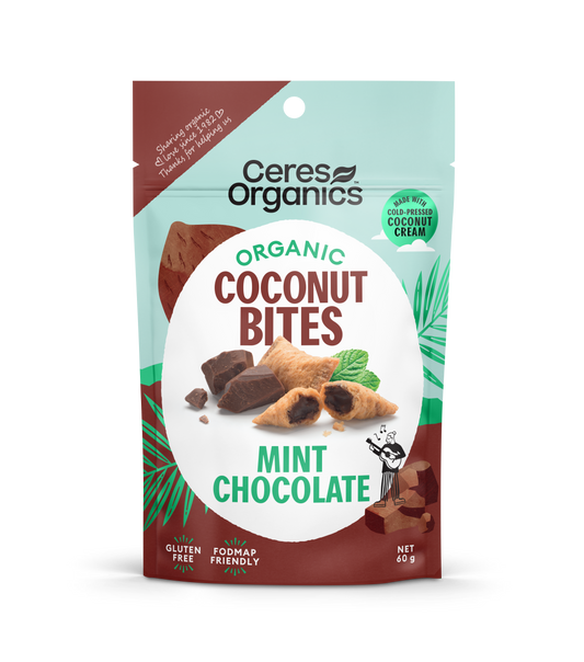 Organic Coconut Bites, Mint Chocolate - 60g