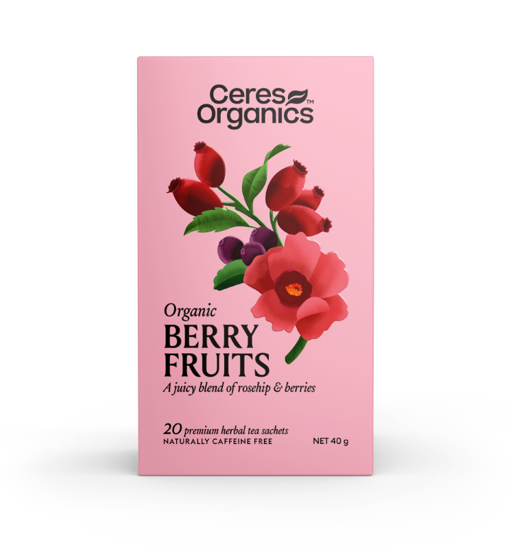 Organic Berry Fruits Herbal Tea - 20 Bag