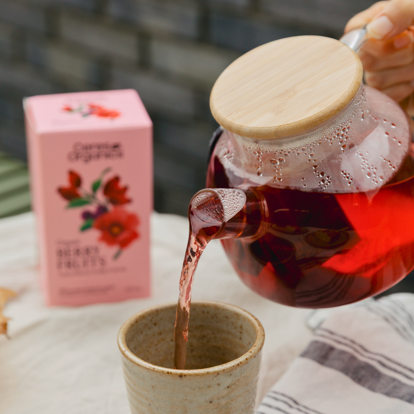 Organic Berry Fruits Herbal Tea - 20 Bag