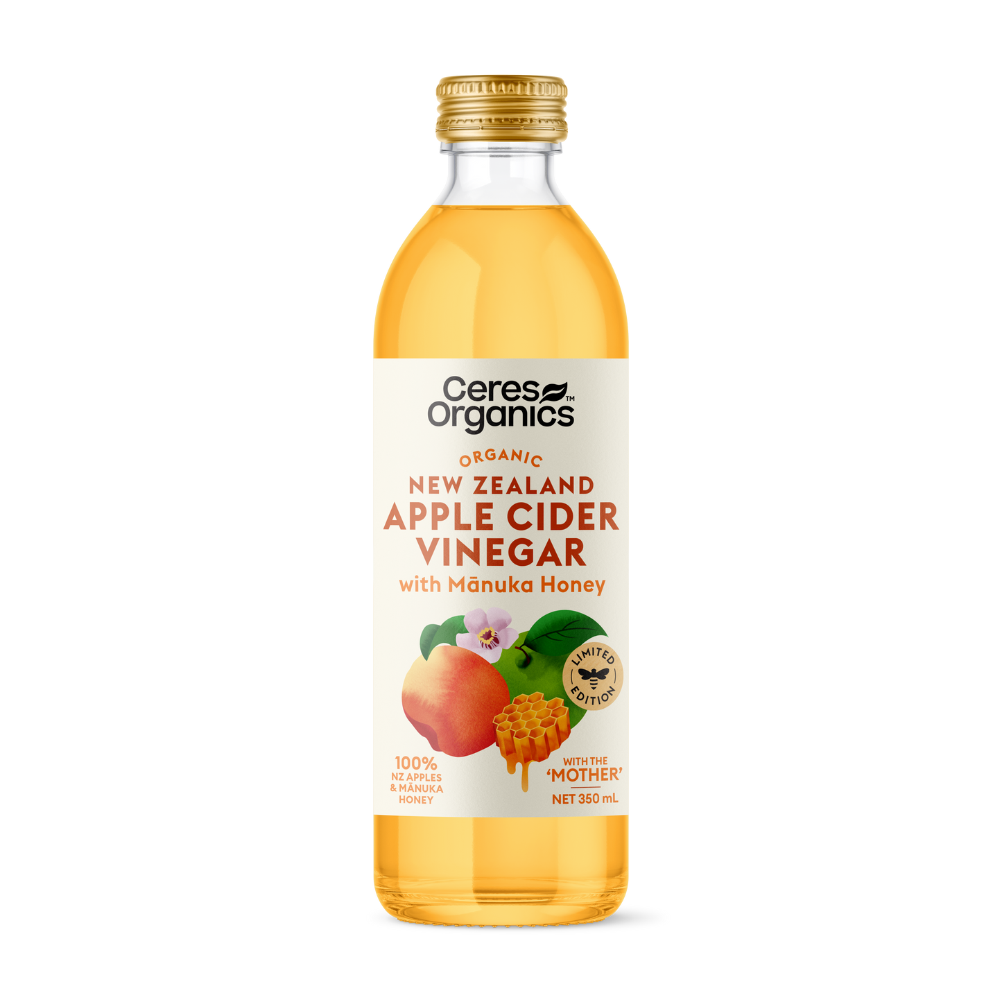 Organic Apple Cider Vinegar with Manuka Honey - 350ml