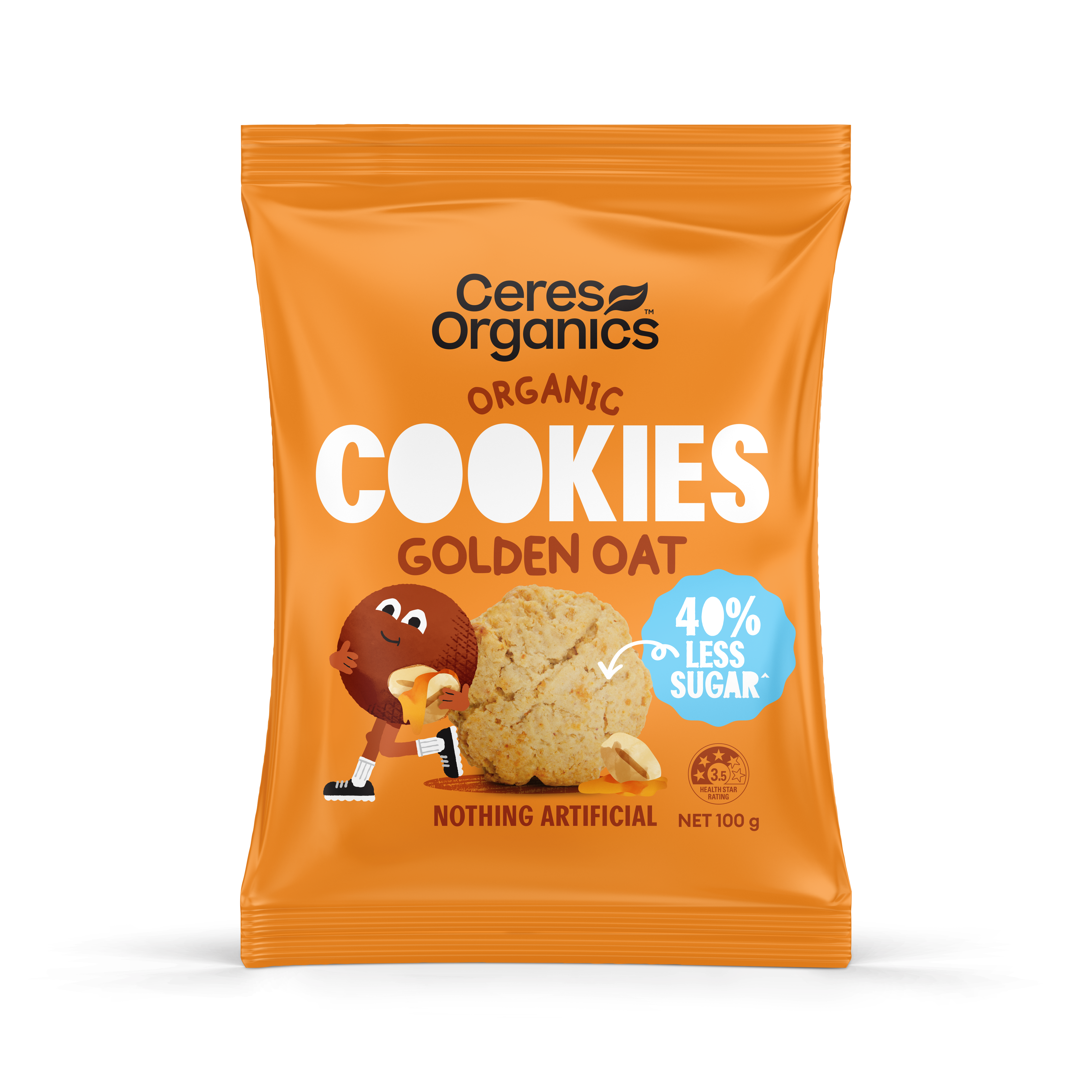 Organic Cookies, Golden Oat - 100g – Ceres Organics