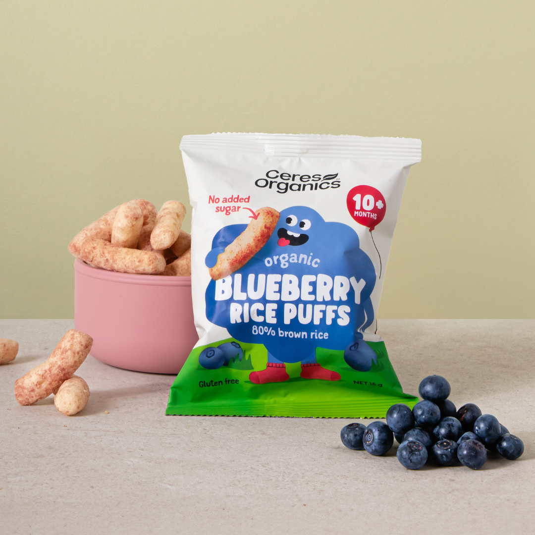 Organic Baby Rice Puffs, 12-Pack Bundle