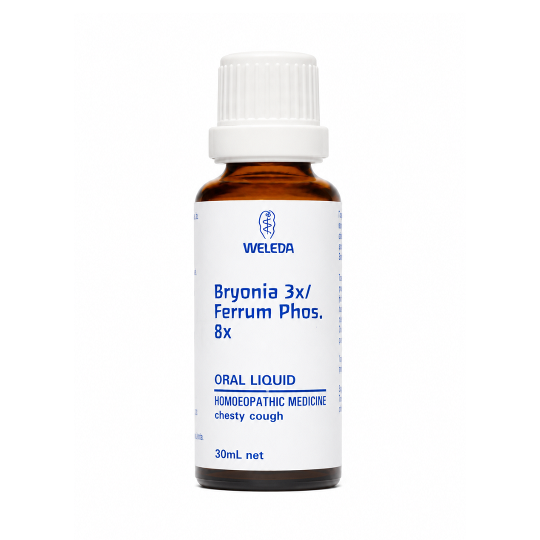 Weleda Bryonia 3x Ferrum Phos 8x Liquid - 30ml