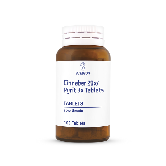 Weleda Cinnabar 20x/Pyrit 3x - 100 Tablets