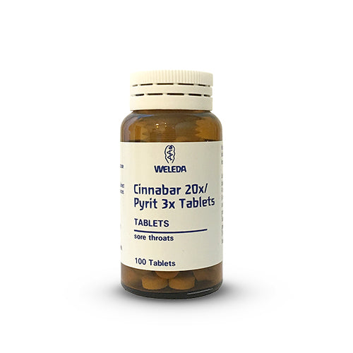 Weleda Cinnabar 20x/Pyrit 3x - 100 Tablets