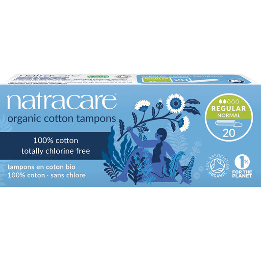 Natracare Organic Regular Tampons 20s - 20pk