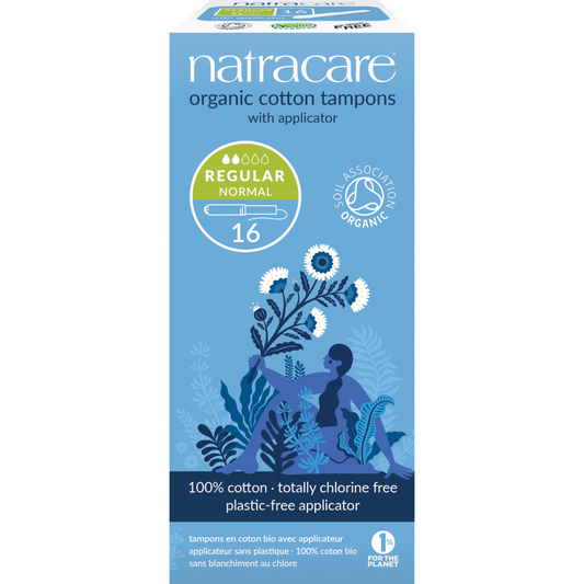 Natracare Organic Regular Applicator Tampons 16s - 16pk