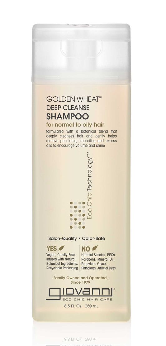 Giovanni Golden Wheat Deep Cleanse Shampoo 250ml - 250ml