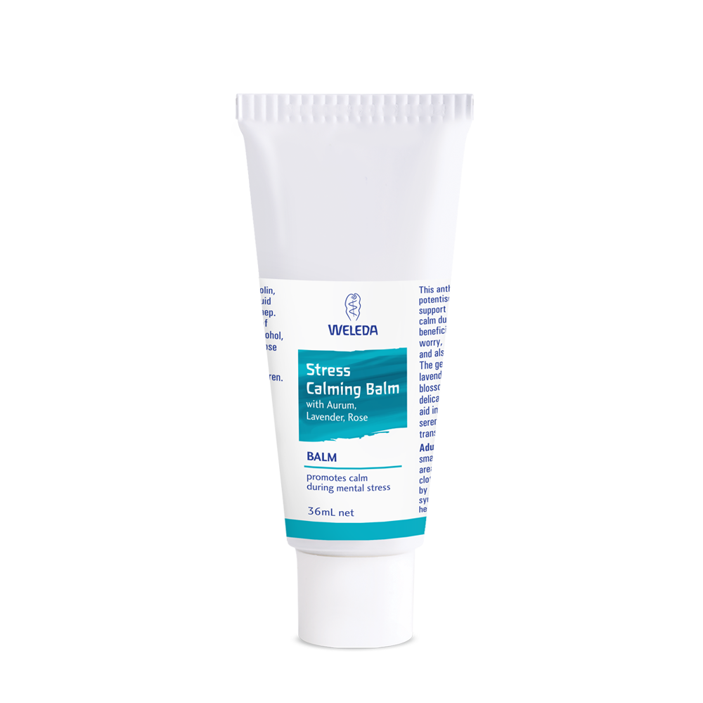 Weleda Stress Calming Balm with Aurum, Lavender, Rose - 36ml