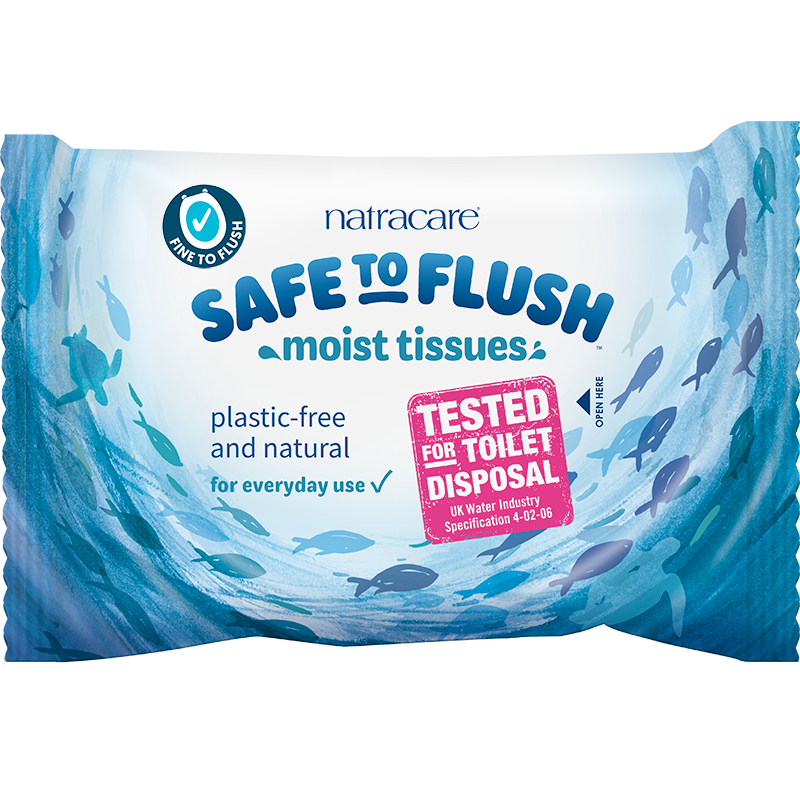 Safe to Flush Moist Tissues - 30pk