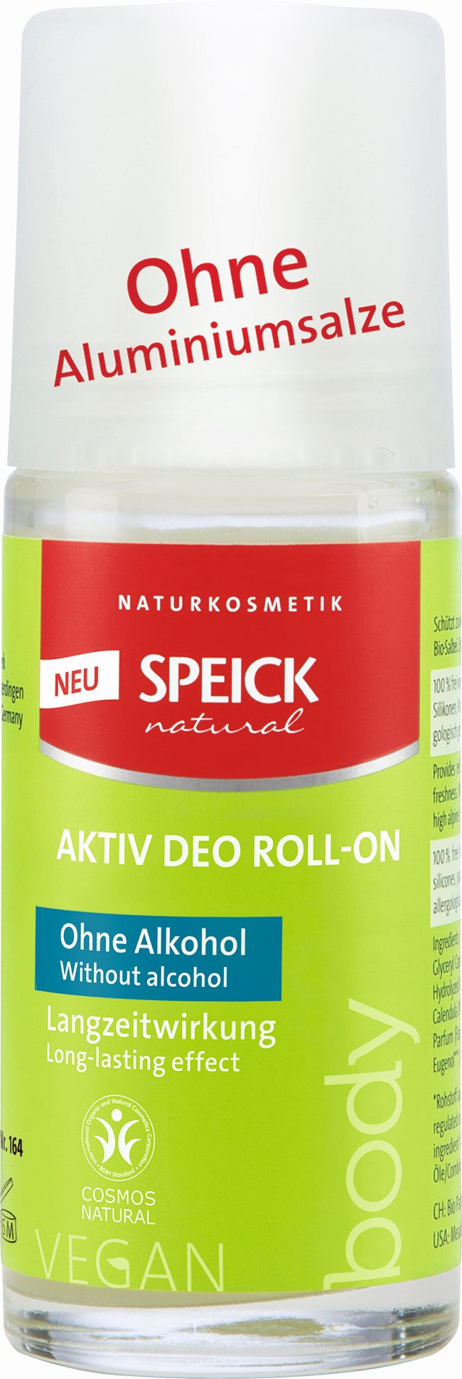 Speick Natural Active Alcohol-Free Roll-On Deodorant - 50ml